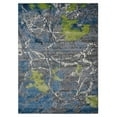 thumbnail image 2 of Rugsotic Carpets Machine Made Heatset Polypropylene Area Rugs - 5'X8', Rectangle Shape, Multicolor Color, Floral Modern Design, High Pile Machine Made Area Rugs For Living Room, Bed Room (M00018), 2 of 5