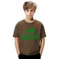 thumbnail image 7 of Ruyang Toddler Girls Cotton Summer T-Shirts Cute Shamrock Printed St Patricks Day Shirt Teens Kids Short Sleeve Crewneck Tees Tops, 7 of 7