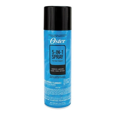 Oster 5 In 1 Blade Care Spray For Hair Clipper, 76300107, 14 Oz