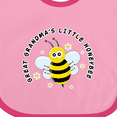 thumbnail image 4 of Inktastic Great Grandma's Little Honeybee Boys or Girls Baby Bib, 4 of 4