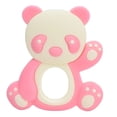 thumbnail image 3 of Baby  Toy, Baby Teething Toy Silicone Ease Discomfort Pink Easy Clean  For Daily Use For Infant, 3 of 8