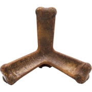 N-Bone Quado Interactive Dog Bones for Dental Health, Long Lasting dog chew bones for Large dog, Breath Freshening Treats, Barbecue Flavor, 7oz