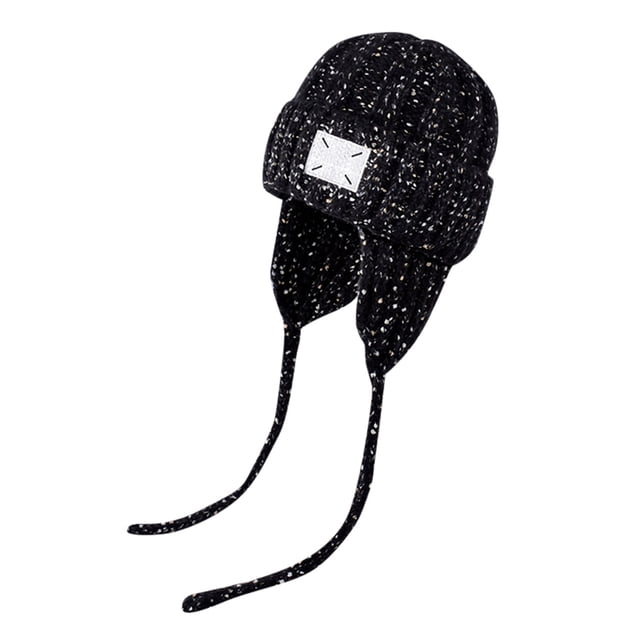 WEAIXIMIUNG Inflatable Boxing Gloves Winter Colored Warm Woolen Hat for Children