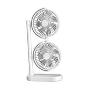 deevoka Desk Fan Cooling Ventilador Portable 3 Speeds Settings Camping Fan Table Fan