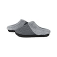 thumbnail image 7 of Needbo Women's Fuzzy Slippers Memory Foam House Outdoor Indoor Warm Soft Plush Lining Slip On Bedroom Shoes, Full Grey Size 10-11, 7 of 7