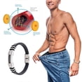 thumbnail image 1 of XWSHYW Productos de Salud Pulsera Negativa, Pulsera de Acero de Titanio para Hombre, La Pulsera Emite Canales de Energía Negativos Del Cuerpo a La Circulación., 1 of 3