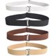 thumbnail image 5 of Shirt Lock - Cinturón para ropa interior (1,5 pulgadas), color negro, 5 of 5