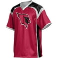 thumbnail image 3 of ProSphere Men's Wesleyan University College Red Zone Football Fan Jersey, 3 of 7