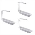 thumbnail image 1 of Telescopic Rack, Drain Rack, Kitchen Storage Basket Accessories White, 1 of 5