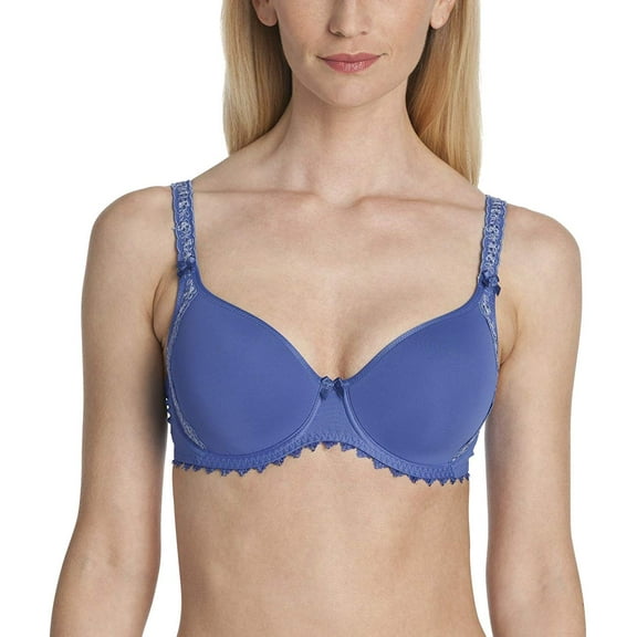 ANITA ROSA FAIA Amparo Blue Padded Scarlett Bra, US 34C, UK 34C, NWOT
