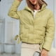 thumbnail image 1 of Puntoco Abrigo Mujer Moda Manga Larga Color Sólido Bolsillo Con Corbata Chaqueta Corta De Algodón Chaqueta De Algodón De Manga Larga Liquidación Puntoco Puntoco-1, 1 of 6
