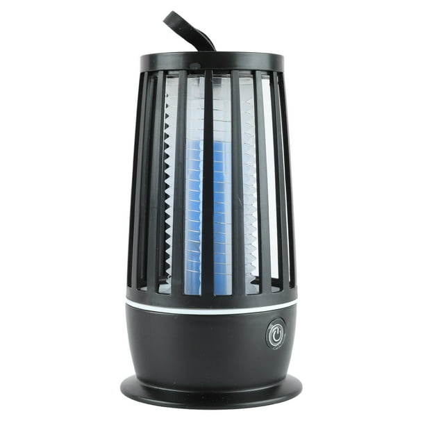 Lámpara de Matar Con Mosca, Luz Eléctrica de Voltaje Fuerte de 3000V Con Batería de Litio 1200 Mah Para Interiores