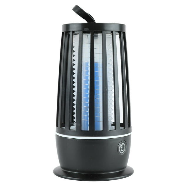 Lámpara de Matar Con Mosca, Luz Eléctrica de Voltaje Fuerte de 3000V Con Batería de Litio 1200 Mah Para Interiores