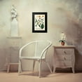 thumbnail image 4 of Weinmann 13x18 Black Modern Framed Museum Art Print Titled - Saffron Garden II, 4 of 5