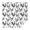 Rooster and Sketch, variant on Rooster and Sketch White Pattern Square Tablecloth, Waterproof Wipeable Spillproof Washable Table Cover for Home Kitchen Party and Daily Decor 42"x42"