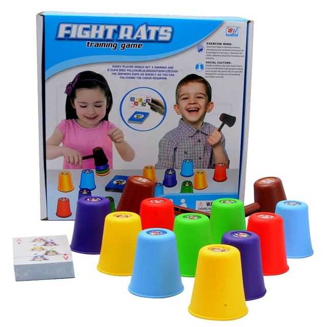 Tabletop Games For Children Brain Battle Whack A Mole Game Parent Child Interactive Training Reaction Skill Activity Size Not Specified Learning Play