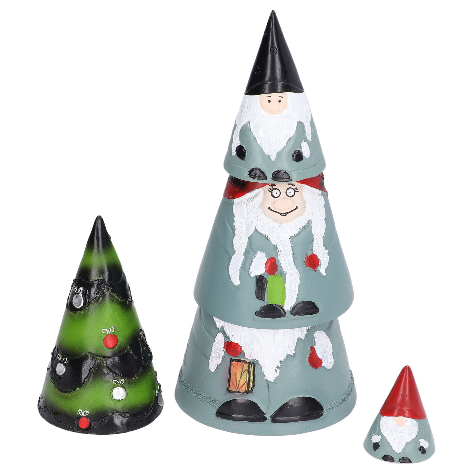 1061円 新作多数 Navian Gnome Nesting Dolls Stimulate Imagination Cute Durable for Bar Home Office