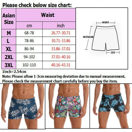 Sexy Dance - Casual Mens Swim Trunks Board Shorts Bathing Suits Elastic ...