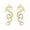A3, variant on 1 Pair Vintage Chinese Style Dragon Earrings Personality Animal Totem Earrin WY4-A3