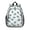 Football Silhouette Green, variant on Football Shadow Brown Pattern Backpack for School, Cute School Bag with Adjustable Shoulder Straps and Padded Back, 15"x11.42"x5.5"