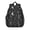 Moon and Dreamcatcher, variant on Snake and Hand Gothic Pattern Backpack for School, Cute School Bag with Adjustable Shoulder Straps and Padded Back, 15"x11.42"x5.5"
