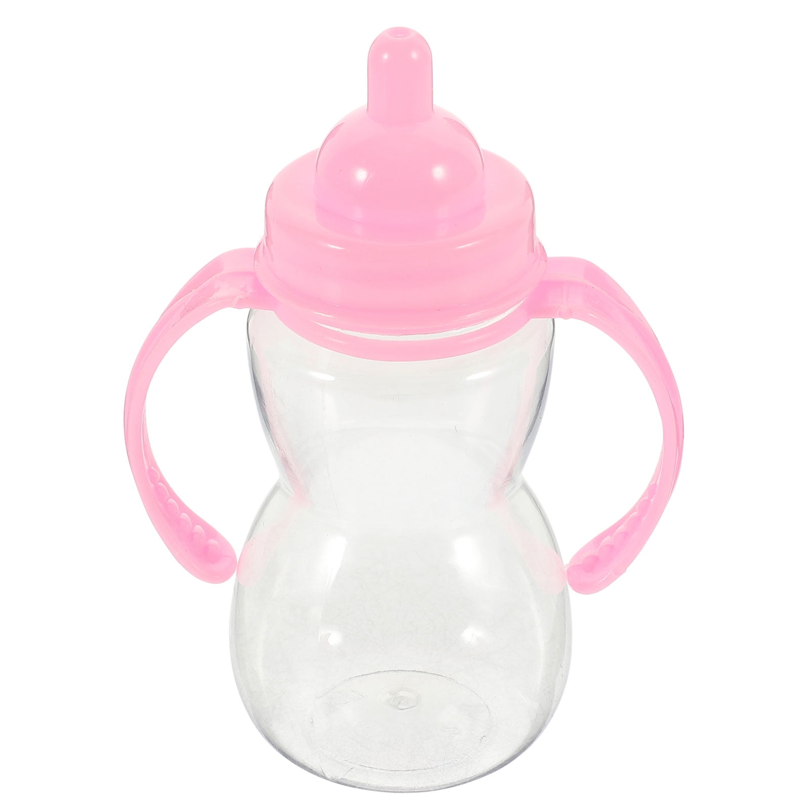 HOMEMAXS 20 pcs Simulation Milk Bottle Toy Miniature Baby Bottle Model Miniature Plastic Baby Bottle