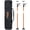 Black+Brown, variant on Pink Hoverboard Seat Attachment Go-Kart, Fits 6.5 8 10 Hoverboards, Sturdy Adjustable Off-Road Frame, Hover Cart for Family Fun, Not Include Hoverboard