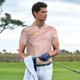 thumbnail image 3 of Balery Rose Gold Glitter Splatter Camisa Polo de Hombre con Estampado, de Manga Corta y Tejido Medio, Camisa Tipo Golf Polo-Medium, 3 of 6