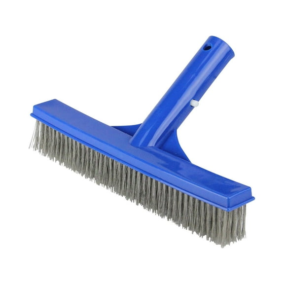 Pool Central Stainless Steel Algae Brush for Cement Pools 9.75"