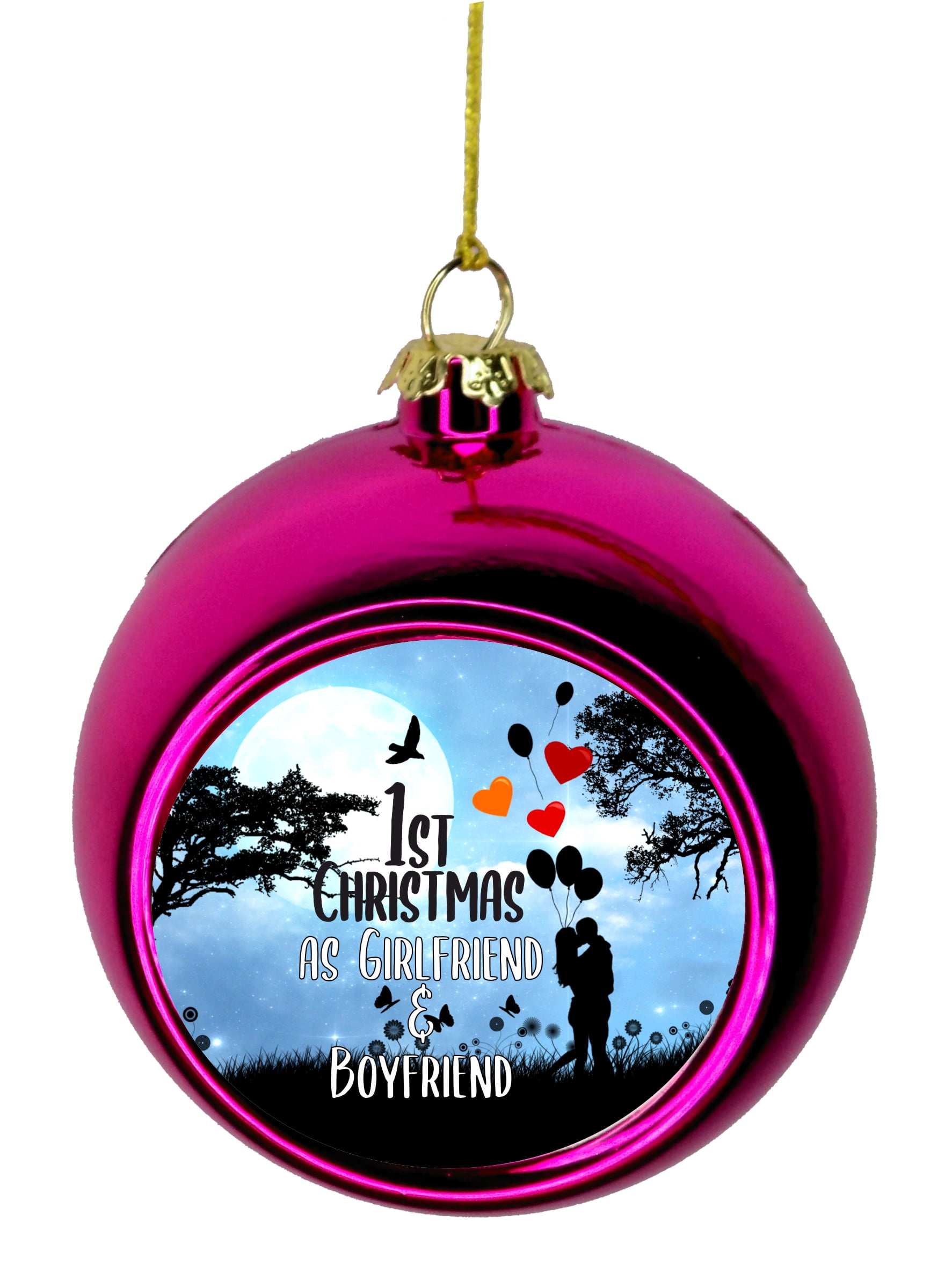 boyfriend girlfriend christmas ornaments