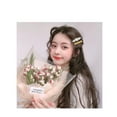 thumbnail image 2 of ensemble De Huit Pices En Poudre De Fleurs De Cerisier En Pingle Cheveux En Perles Corennes Dans Le Filet En Pingle Cheveux Rouge, 2 of 5