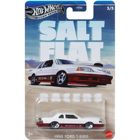Hot Wheels Salt Flat Racers 1988 Ford T-Bird Diecast Car