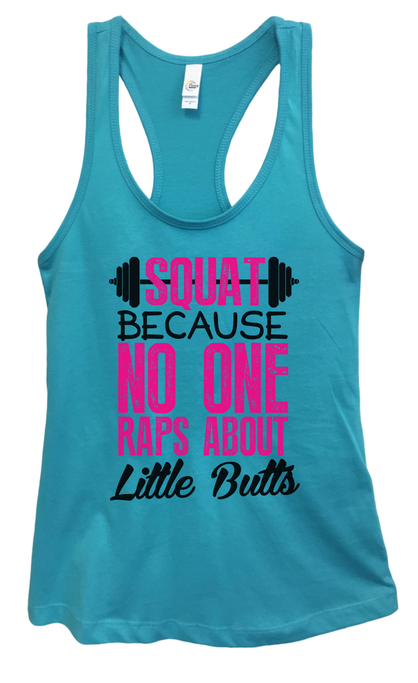 Funny Threadz - Funny Workout Tank Top “Squat Because No One Raps About ...