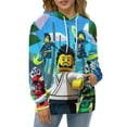 thumbnail image 5 of Ninjago Casual Pullover Hoodie Unisex Hooded Sweatshirt Novelty 3D Graphic Long Sleeve Sweater with Pocket L, 5 of 8