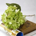 thumbnail image 1 of Ayyufe 1 Bouquet Faux Artificial Silk Flower Hydrangea Leaves Wedding Party Decor Craft, 1 of 7