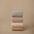 thumbnail image 3 of Mushie Muslin Baby Swaddle Blanket | 100% Organic Cotton (Roman Green), 3 of 5