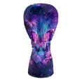 thumbnail image 2 of Yuyamidu Purple Butterfly Golf Head Covers, Waterproof Leather Golf Club Head Covers Sunflowers Club Protection, Designed to Fit Driver Fairway Hybrid, 2 of 7
