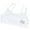 White, variant on Training Girls Bras for Teens Children Girls Cotton Bra Soft Comfortable Breathable Seamless Thin Training Cute Graphic Bras Underwear Tops White M