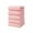 Pink, variant on Dmlowu Bath Towel Set 5pc Extra Soft Bath Towels Super Absorbent Quicker Dry Cotton Hand Towels 14x30" Bathroom Towels for Women Men Kids
