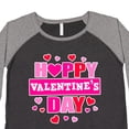 thumbnail image 4 of Inktastic Happy Valentine's Day with Hearts Women's Plus Size T-Shirt, 4 of 5