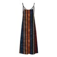 thumbnail image 3 of Vestidos de Verano con Cuello en V para las Mujeres 2025 Imprimir Vestido de Cuello Redondo sin Mangas Vestidos Largos Casuales, Ligeros Y de Moda, 3 of 6