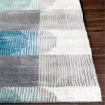 thumbnail image 5 of Surya Portofino PTF-2312 63x84" Rectangle Modern Fabric Rug in Gray/Charcoal, 5 of 7