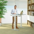 thumbnail image 4 of Gymax 48'' x 30'' Universal Tabletop for Standard & Standing Desk Frame White, 4 of 10