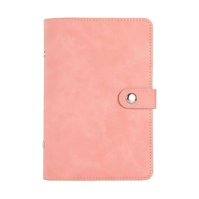 Color rosa, pequeño libro de mano de bolsillo fresco, Bloc de notas, libro de mano de presupuesto en efectivo (solo la carcasa)