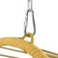 thumbnail image 5 of Dextrus Wicker Swing Egg Chair Hammock Hanging Chair Nest Basket with Stand, 350LB Capacity - Beige, 5 of 9