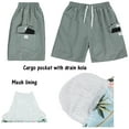 thumbnail image 6 of iBerryNY Mens Swimming Trunks, Beach Shorts, Swim Suit Cargo Pocket, 6 of 6