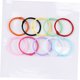 thumbnail image 4 of unbranded 24Ud Llaveros Metálicos Multicolores Para Organización Y Uso De Papel, 4 of 8