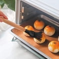 thumbnail image 4 of Juego de 2 utensilios de cocina de silicona para encimera, utensilios de cocina de madera, 4 of 5