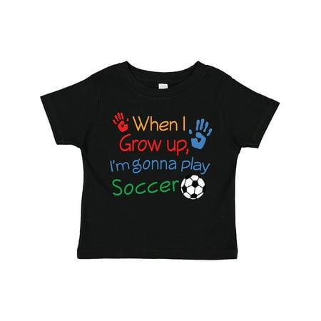 

Inktastic Future Soccer Player Childs Gift Toddler Boy or Toddler Girl T-Shirt