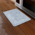 thumbnail image 1 of WellnessMats EB32WMRWGRY Estates Bella Kitchen Mat - Beach Glass, 3 L x 2 W ft., 1 of 1